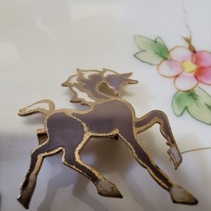 Vintage horse brooch/pin.